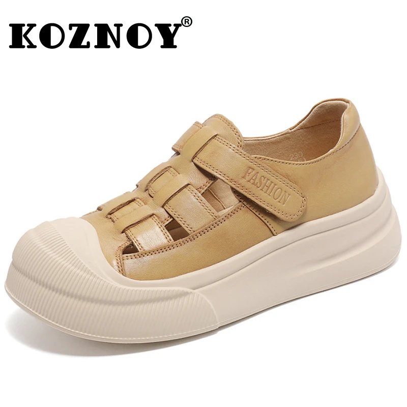 

Женские мокасины из натуральной коровьей кожи, на платформе, 4 см