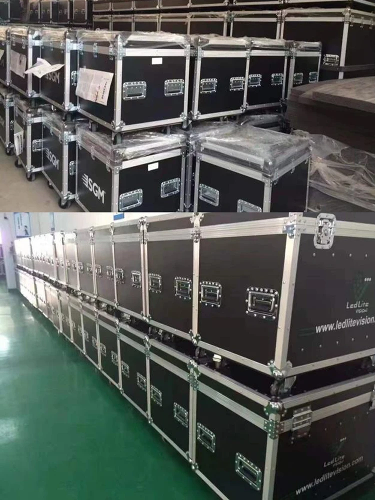 36 LED Swinging Screen Light Flight Case