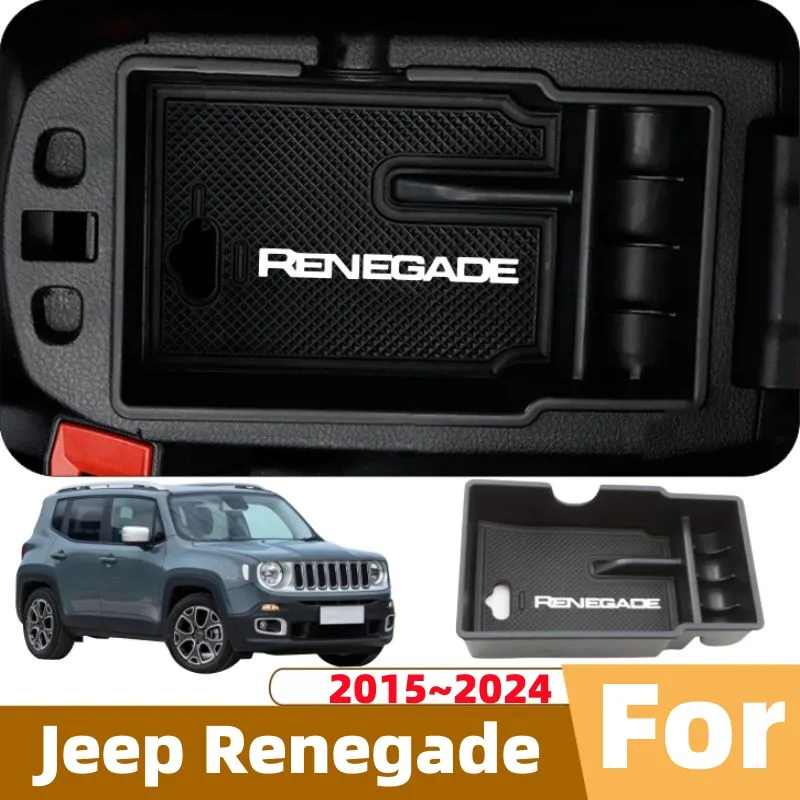 Supporto Telefono Per Jeep Renegade 2015-2025 - Staffa Navigazione Console Centrale In Alluminio