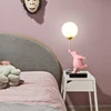 Cartoon Bear Table Lamps Boy Girl Bedroom Bedside Illumination Creative Study Reading Table Lights Children's Room Bear Lamp G9 5