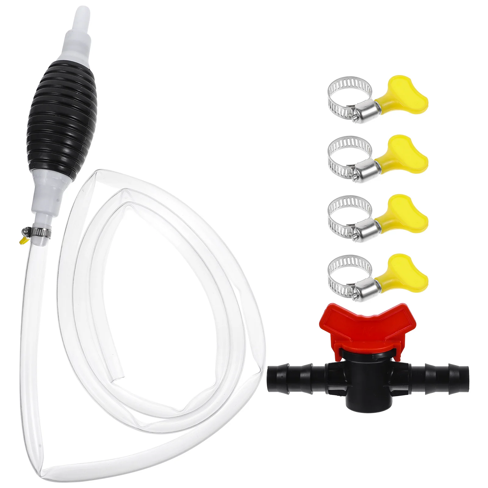 

Hose Manual Oil Pump Set for Fish Tank Gasoline Portable Fuel Transfer Siphon Car Hand