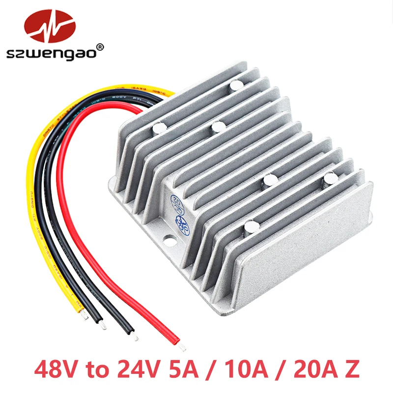 20A 240W DC 24V 36V 48V Step Down To 12V Converter Buck