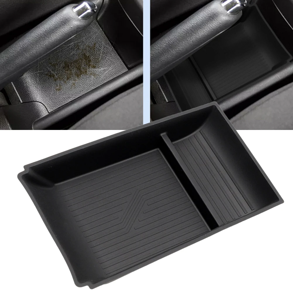 Car Center Console Tray Storage Box Silica Gel Storage Box For Suzuki Swift-Center Console Organizer Tray