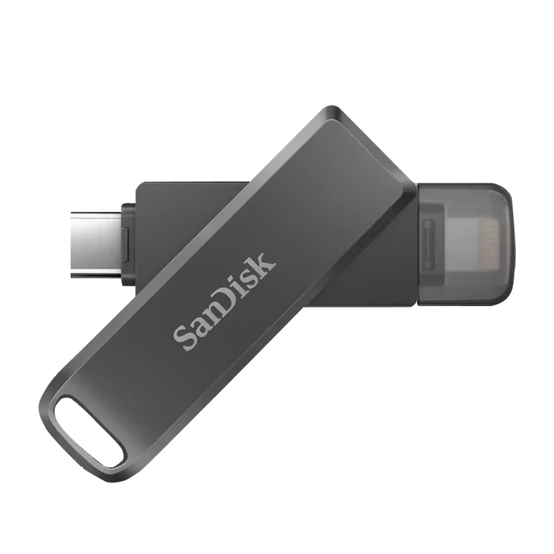 SanDisk iXpand Flash Drive Luxe 128GB 256GB Metal Encryption
