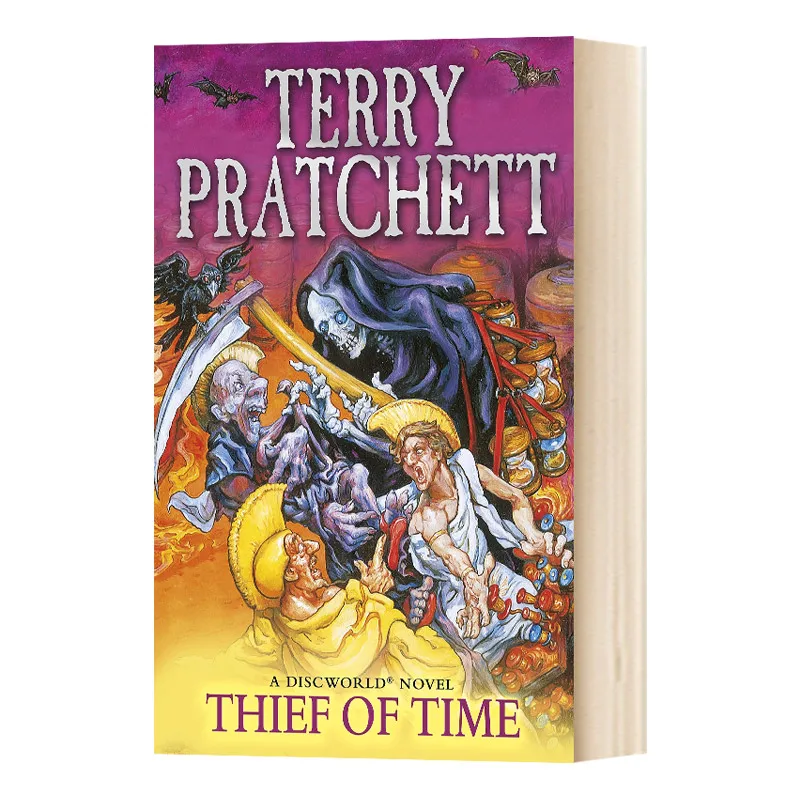 

Thief Of Time Discworld Novel 26, Teen English in books story, Science Fiction novels 9780552167642