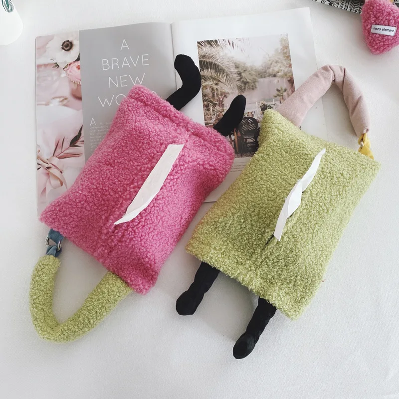 

Kitchen Decoration Tissues Box Holder Cute Table Tissue Box Car Toilet Paper Holder Paper Towel Dispenser Napkin Cover Kawaii