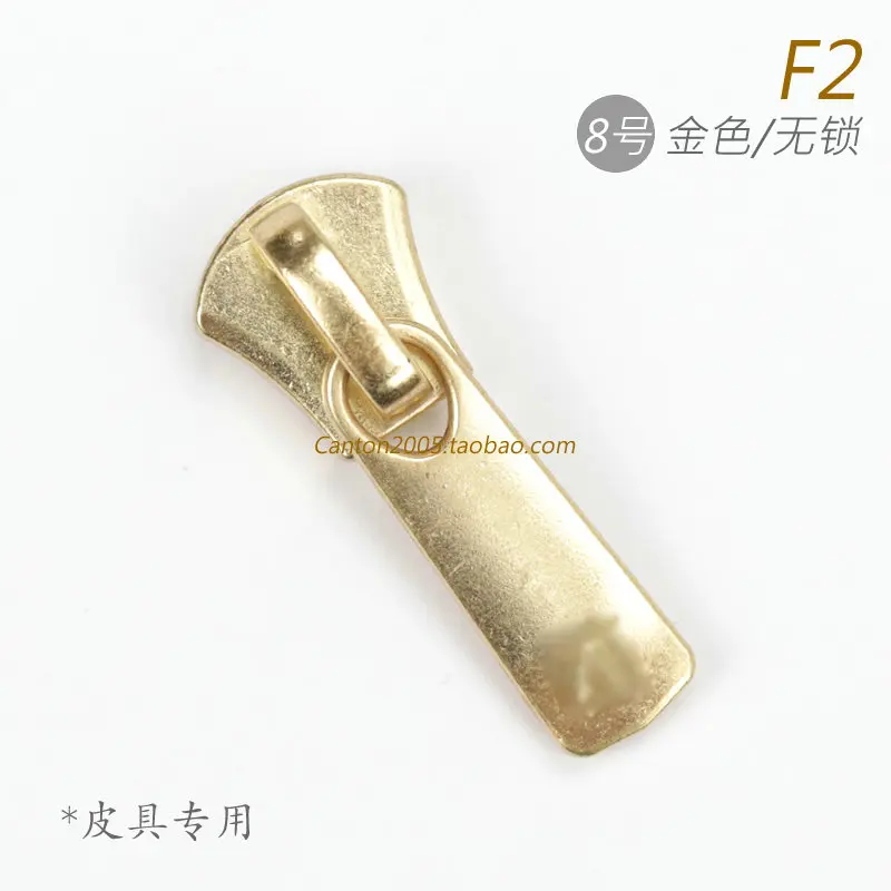 

For Leather Goods Only! Japanese EX Series No. 8 Metal Puller Gold DF2E F2