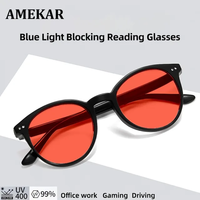 Lunettes Anti-lumière bleue, meilleur sommeil pour hommes et femmes, Protection contre la fatigue oculaire pour écrans d'ordinateur et lunettes de soleil de jeu pour la conduite 1