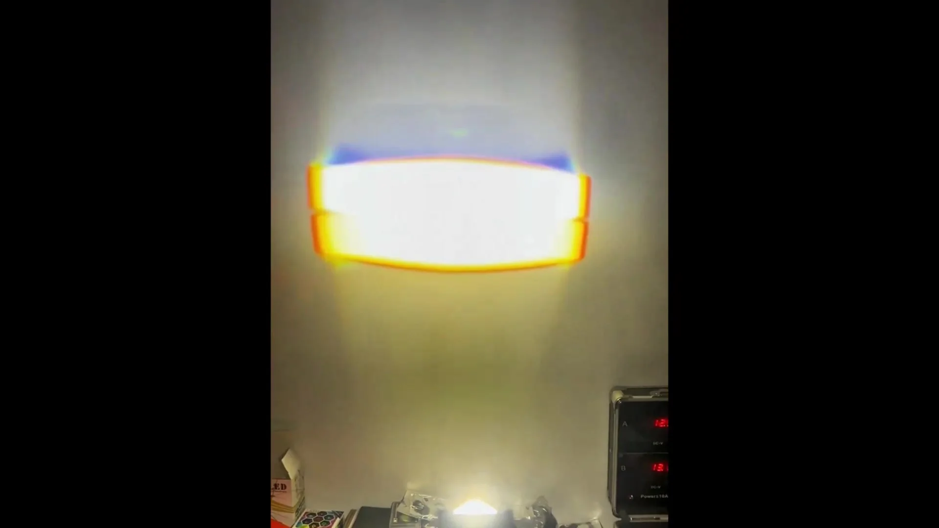 Крепление на решетку белые/желтые двухцветные модули 1 5 дюйма светодиодные