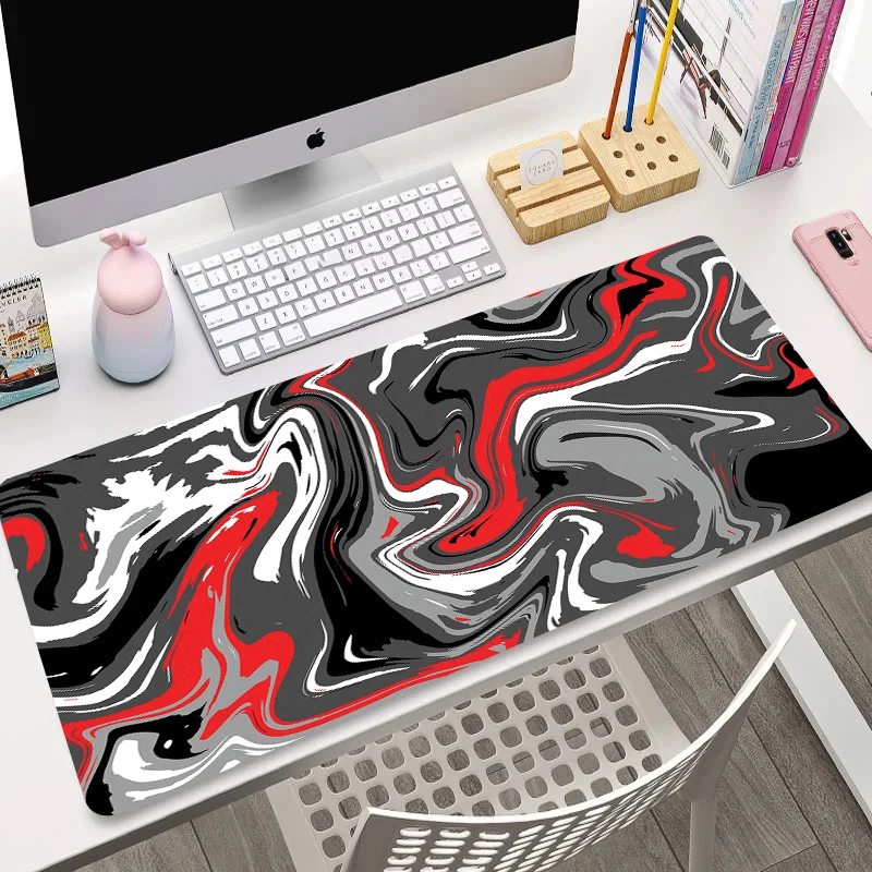 

Art Texture Mouse Pad Gamer XXL HD New Mousepad Large Game Accessories MousePads Teenagers Soft Table Mat Bedroom Home Mice Pads