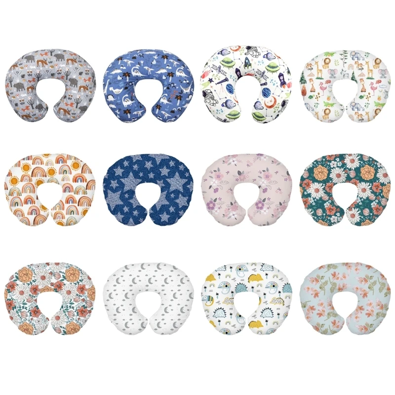 

Washable Nursing Pillowcase Removable Nursing Pillow Cover Ushape Print Nursing Pillow Case Breastfeeding Pillow Sleeve