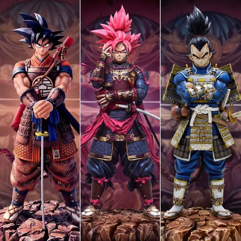 Grande Figurine Dragon Ball Samouraï Empereur Boubou - Édition De Luxe 28 Cm - 2024