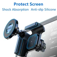 Magnetic Car Phone Holder for Tesla Model 3/Y/X/S Car Display Screen Side 360 Degree Rotation Car Mount for iPhone 12 13 14 15 5