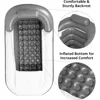 63"x33" Inflatable Bathtub Adults, Cold Plunge Tub, Bath Tub for Athletes, Foldable Bathtub, Portable Bathtub Adult 4