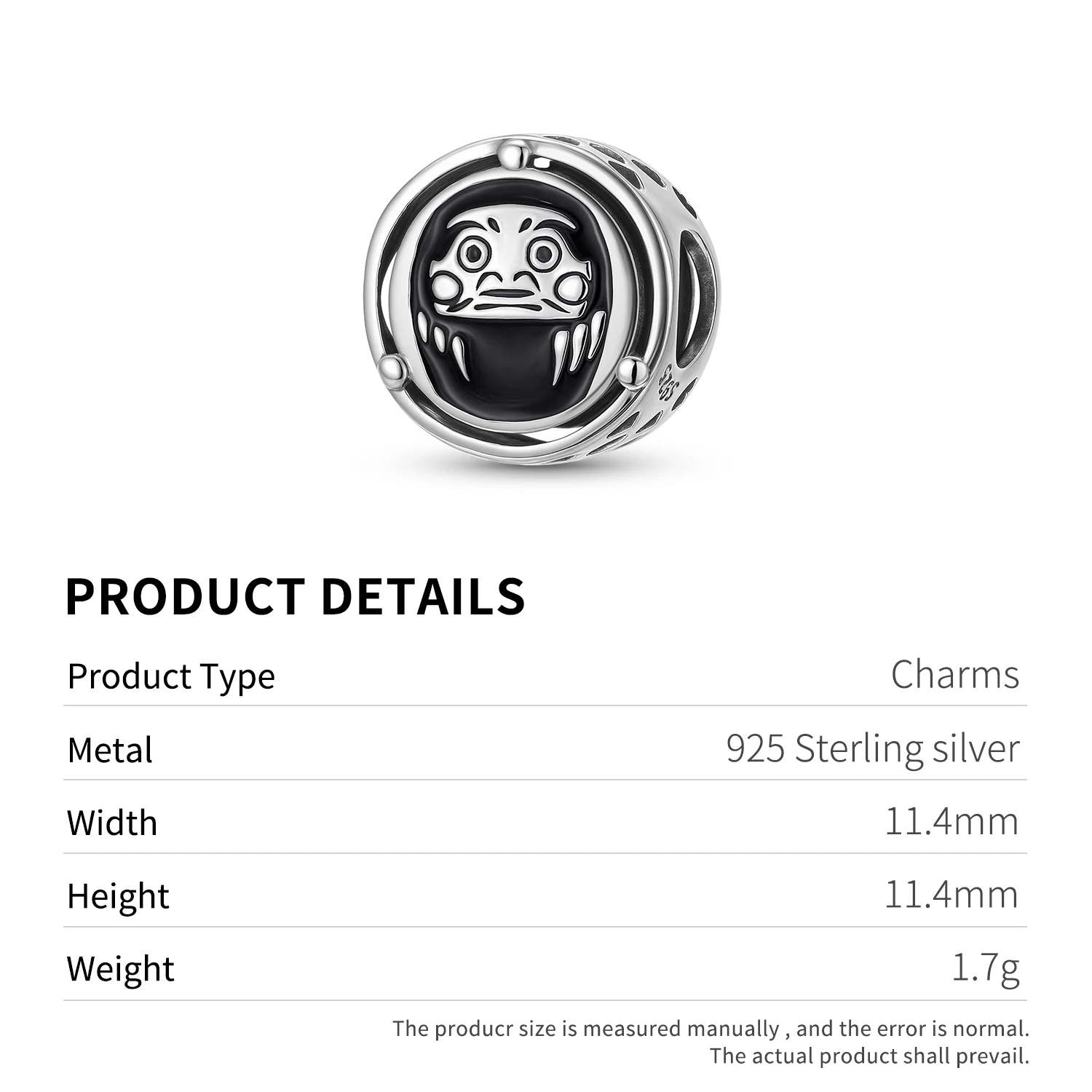 STILLHOUSE Charm-Perlen aus 925er-Sterlingsilber mit Engelsknoten, keltischer Knoten, dreieckig, keltischer Knoten, Schmuck, Geschenke für Frauen, junge Dame – Detail 15