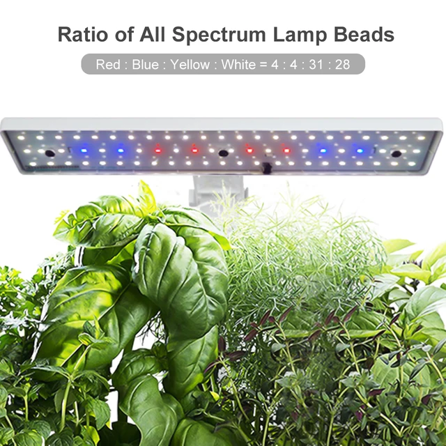 Kerti Hidroponika Termesztési Rendszer Beltéri Gyógynövénykert Automatikus Időzítés Led Grow Lights Smart Water Pump Az Otthoni Virágcserepekhez - Image 6