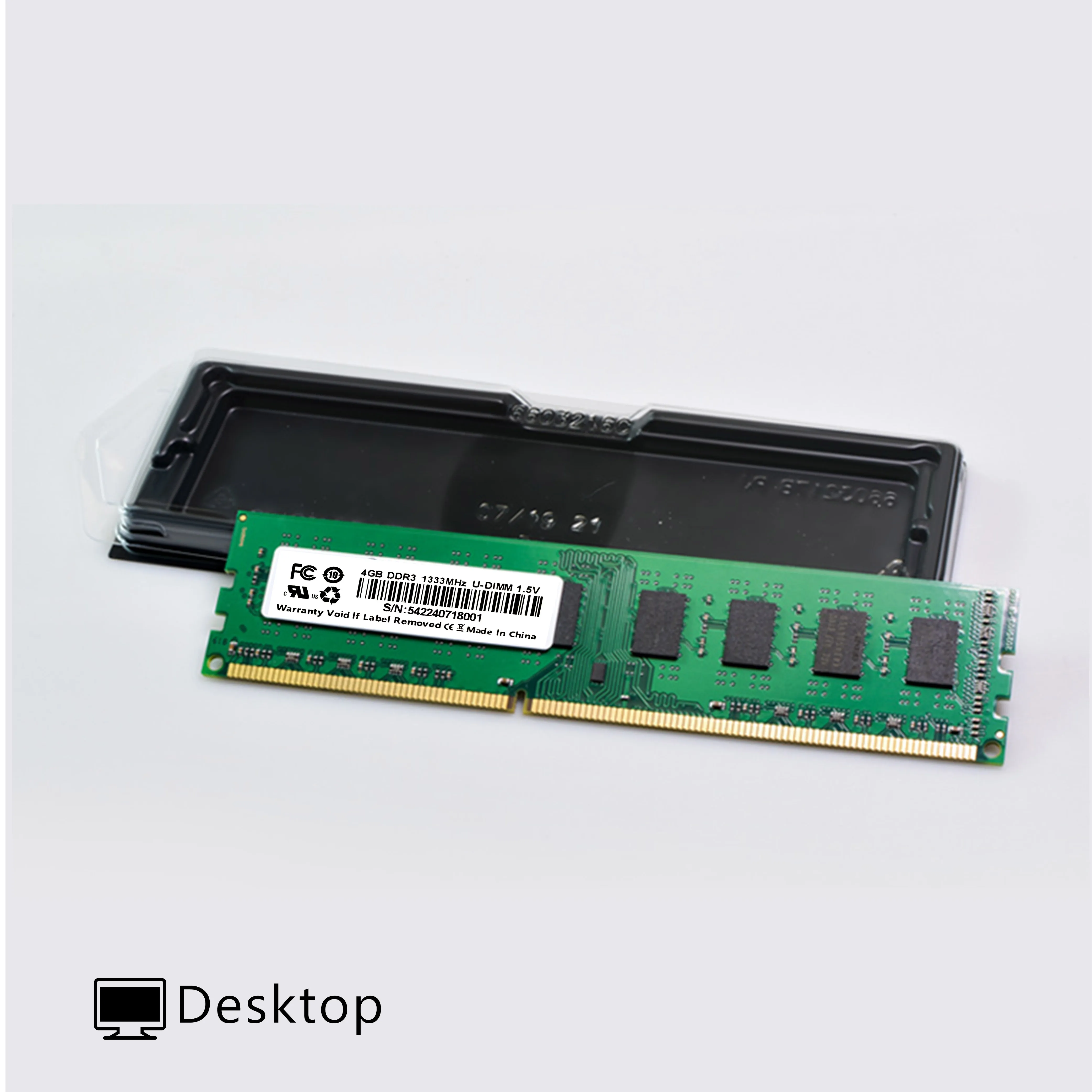 Ymeiton DDR3 2PCS Desktop computer Universal Memory Card 1600MHz 4GB 8GB U-Dimm 240pin Stick RAM