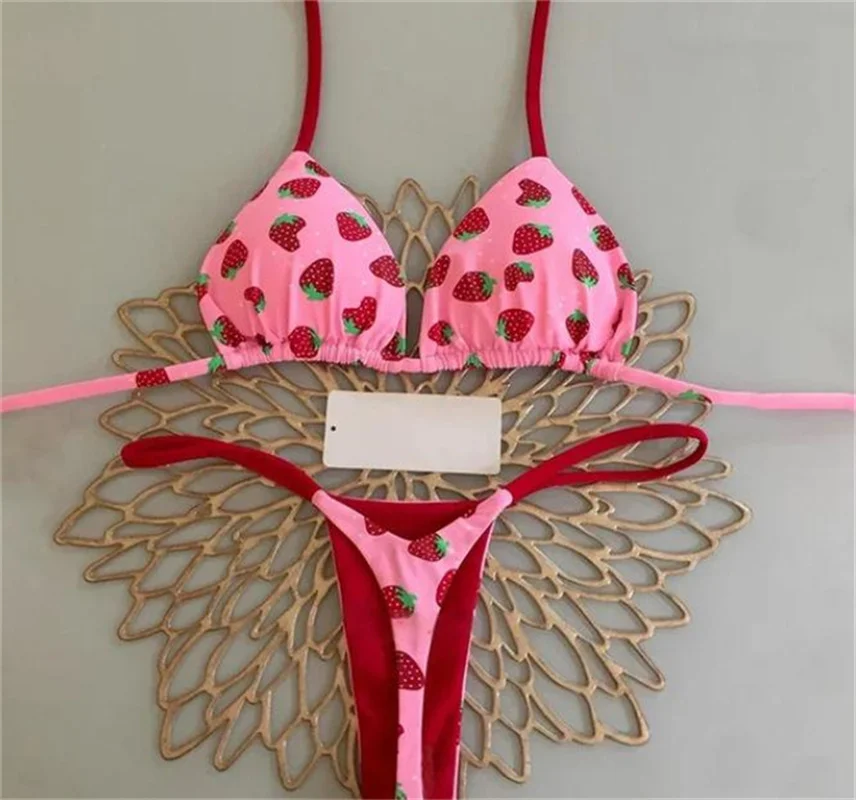 NEW Brazilian Bikini Set Sexy Push Up Swimwear Women's Swimsuit Bathing Suits Swimming Suit For Women Maillot De Bain E045