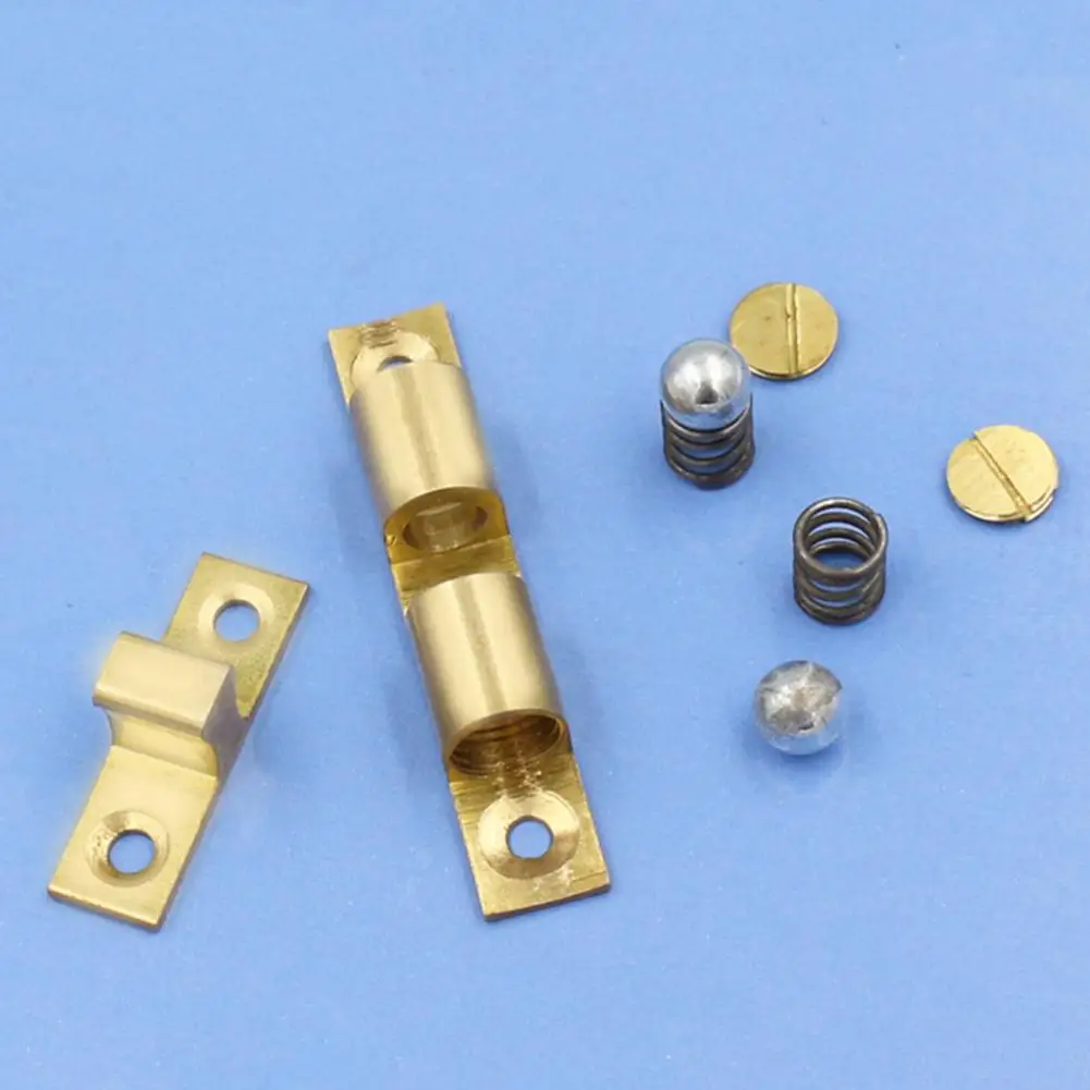 Door Catches Closing Latch Wardrobe Snapper Spring Ball Catch Door Snapper Security Cupboard Latch with Free Screws Anti-rust Door