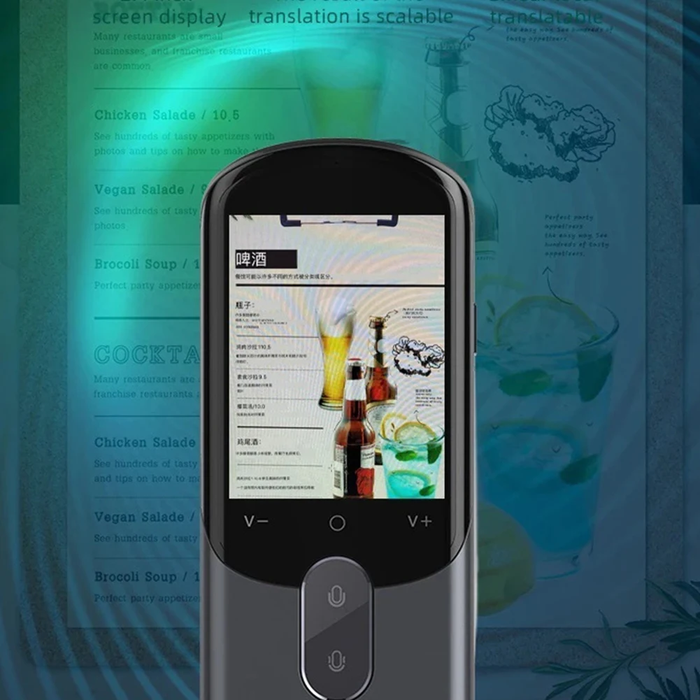 휴대용 언어 번역기, 온라인 음성 번역기, 138 개 이상의 언어로 실시간 번역 장치