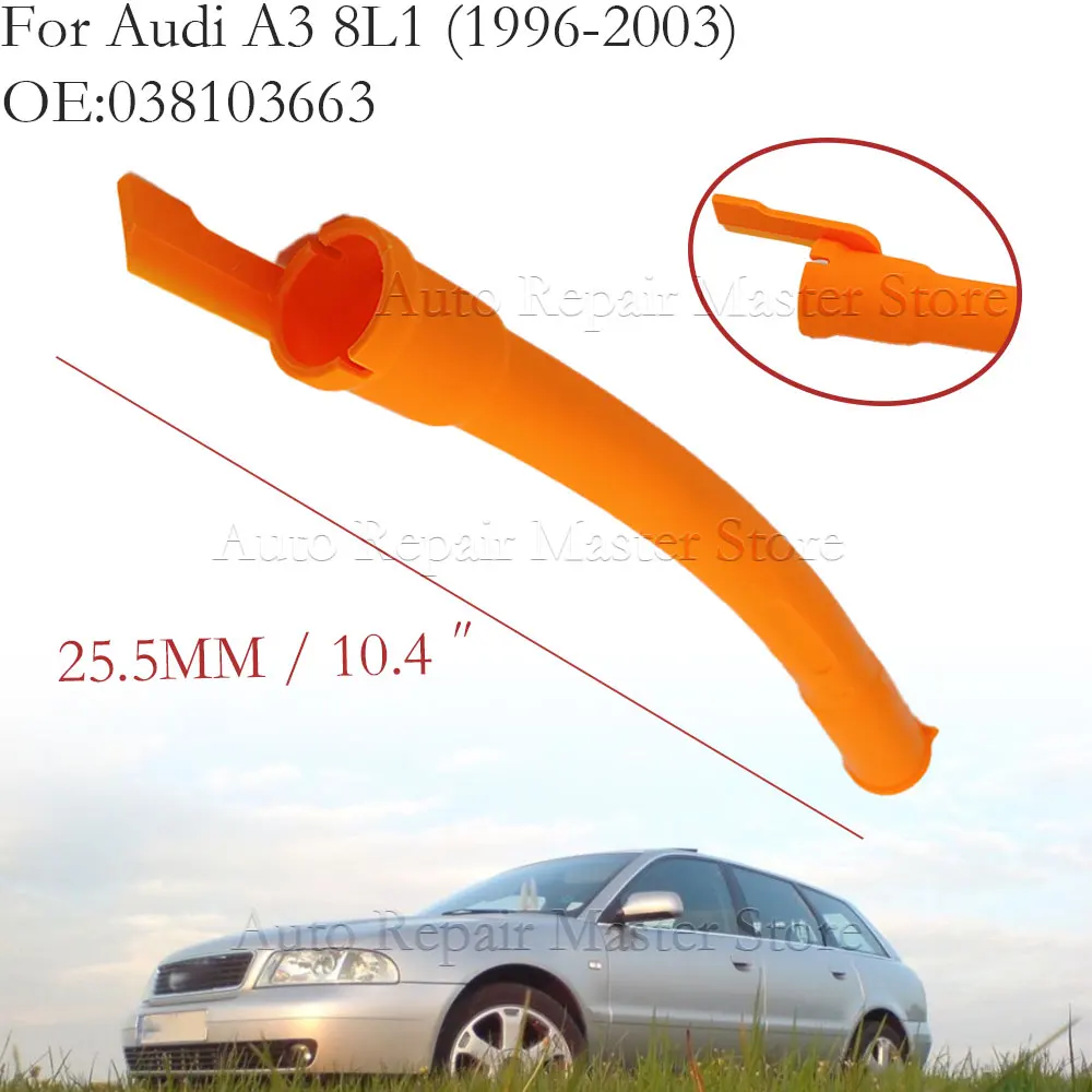 Oil Dipstick Guide Tube 038103663 For Audi A3 A4 A6 1.9 TDi For VW BORA GOLF Mk4 Car Accessories Interior Parts Car Products