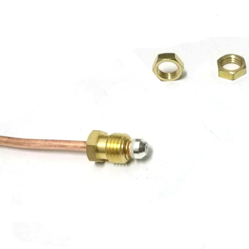3.0mV Gas thermocouple gas stove parts For Boiler open valve time less than 10s L = 400MM M8X1 End Nuts