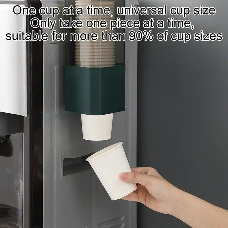 

Диспенсер для чашек в ванную комнату, одноразовый держатель для бумажных стаканчиков, пыленепроницаемый контейнер для чашек, настенный держатель для бумажных стаканчиков, стеллаж для хранения для дома
