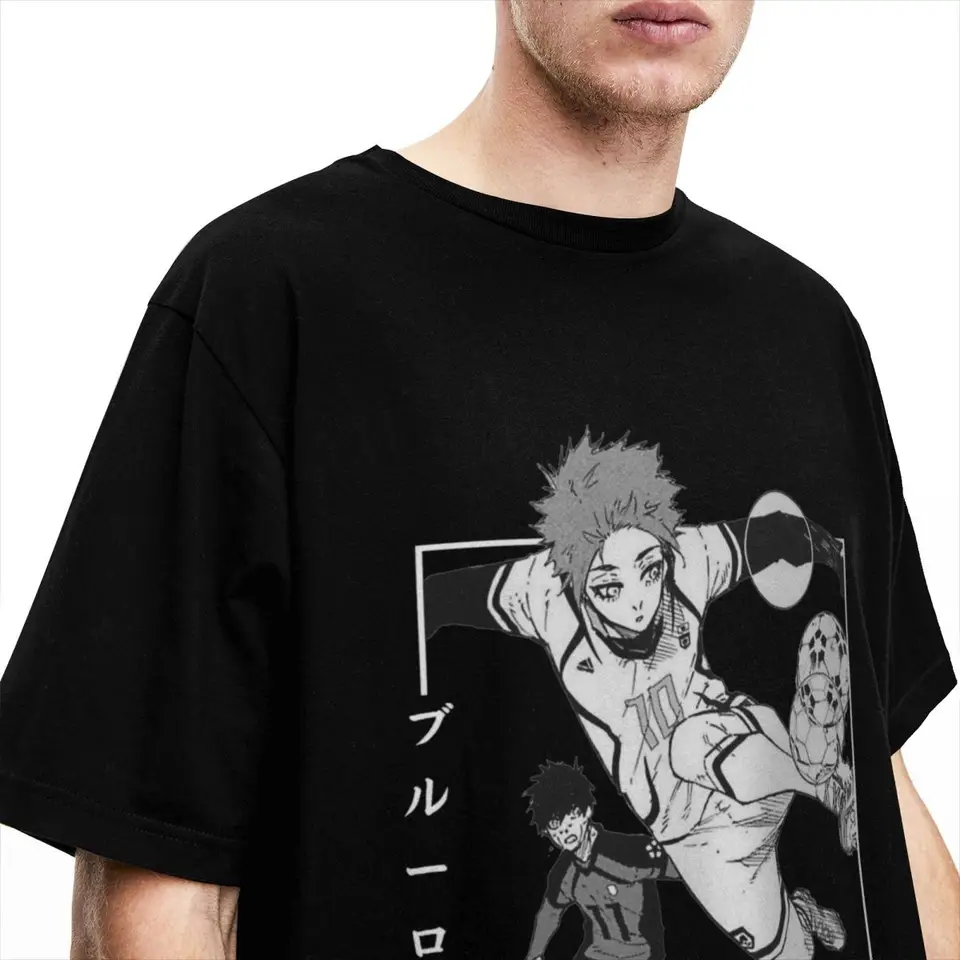 Blue Lock Itoshi Sae T-Shirt - Anime Merch Casual Short Sleeve Tee For Men & Women