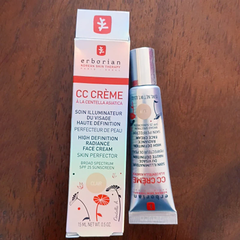 

Erborian CC/BB Cream Korea Illuminating SPF 25 Natural Cover Whitening Liquid Foundation Naturally Fix Makeup Brighten Skin Tone