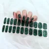 Multicolor Decals Gel Nail Stickers for UV Lamp Full High Quality Use 100% Nail Gel Maniko Semi Cured Gel Nails Strips Nail Art 1