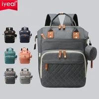 Mochila Pañalera Impermeable USB de Gran Capacidad para Mamá