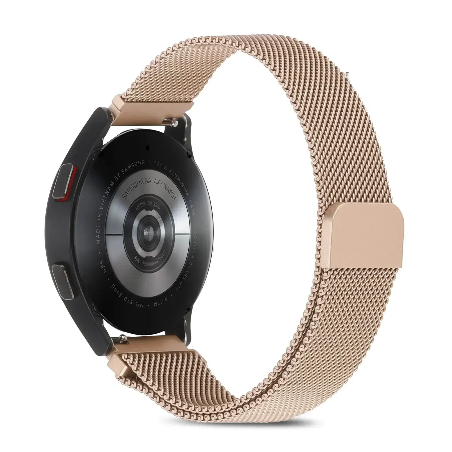Milanese Loop Strap - Premium Metal Band, 20mm/22mm