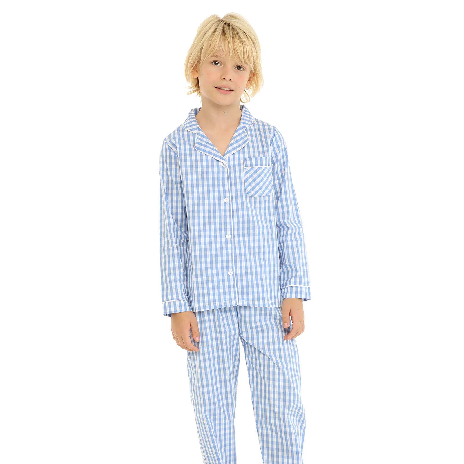 Little English | Girl's Classic Plaid Nightgown - Kid's Jammies 3T