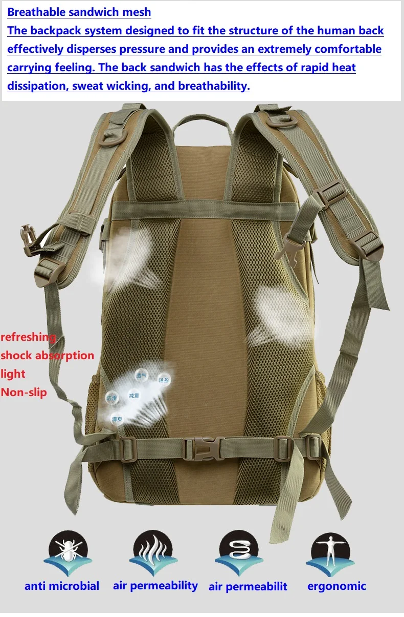 Small 25L Military Tactical Backpack For Men Woman Barbados | Ubuy
