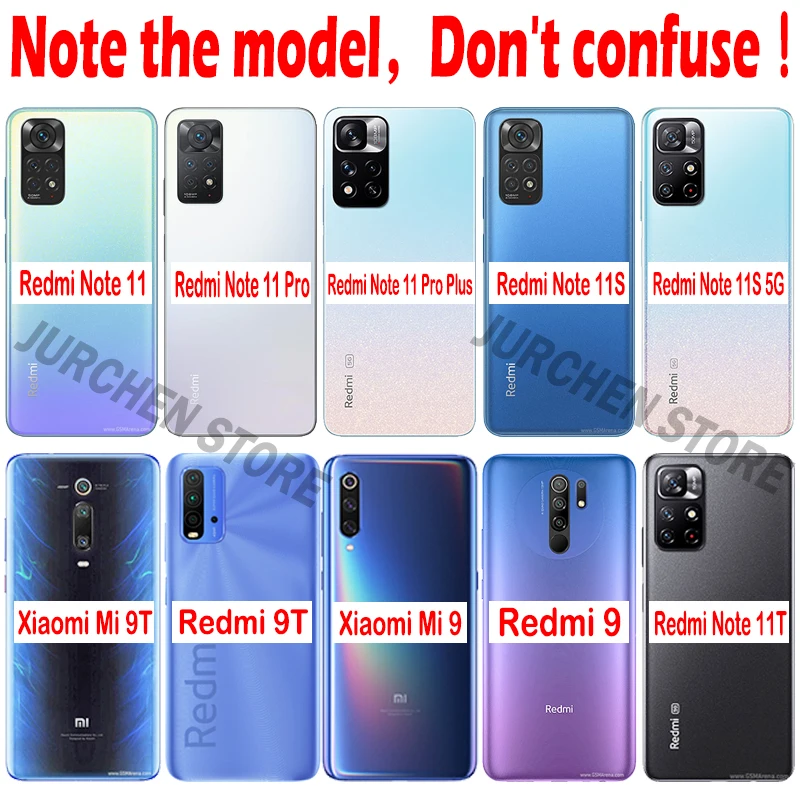 Phone Case Photo TPU Glass Case for Xiaomi Redmi 9C 10C 9A 9AT 10A 10X Note 9 9S 9T 10S 7 Mi 12T Poco X3 C61 F1 F2 C3 NFC Pro Max 5G