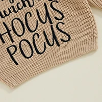 Baby Girls Boys Jumpers Autumn Winter Knit Sweater Clothes Long Sleeve Letter Embroidery Toddler Infant Pullover Tops Knitwear - Image 6