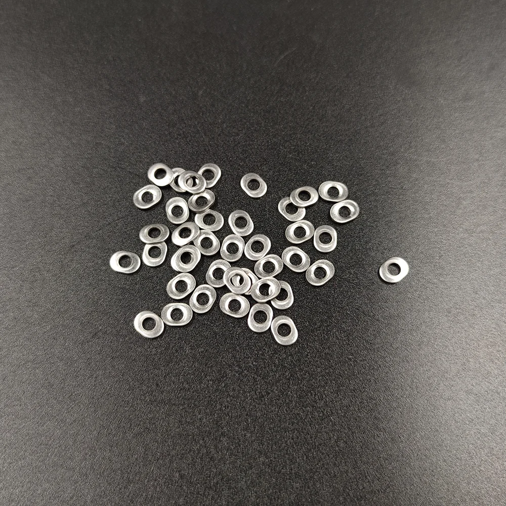 Bicycle Nipples Washers Pillar PW8630 Internal PW7048 External Super Light Bike Protective Accessories Stain Steel Color Silver