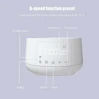 Bouilloire électrique de 1,2 l, régulateur de lait thermostatique pour bébé, bouilloire pour bébé, garde au chaud, Pot isolant intelligent 24 heures, chauffe-lait 5