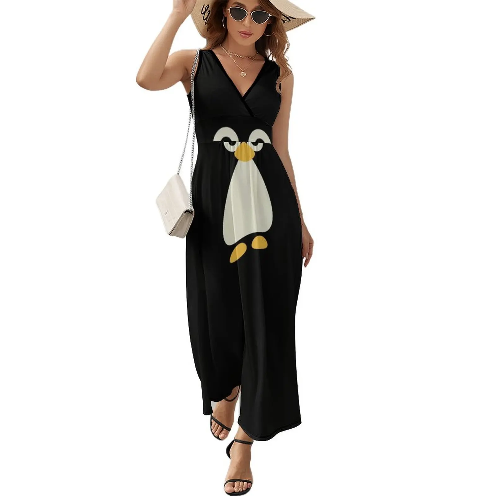 

Penguin Sleeveless Dress women's luxury party dress party dress women elegant luxury