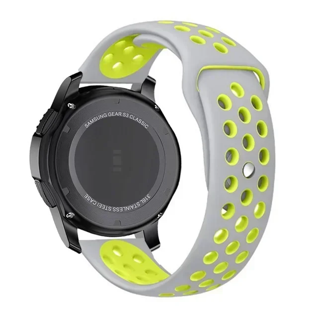 Premium 22mm Silicone Watchband Strap - Ocean Sport Edition