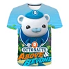 Kidss Fashion 3D The Octonauts Printed Short-Sleeved Tops For Boys Girls Summer Short-Sleeved High-Quality Children's Clothes 4