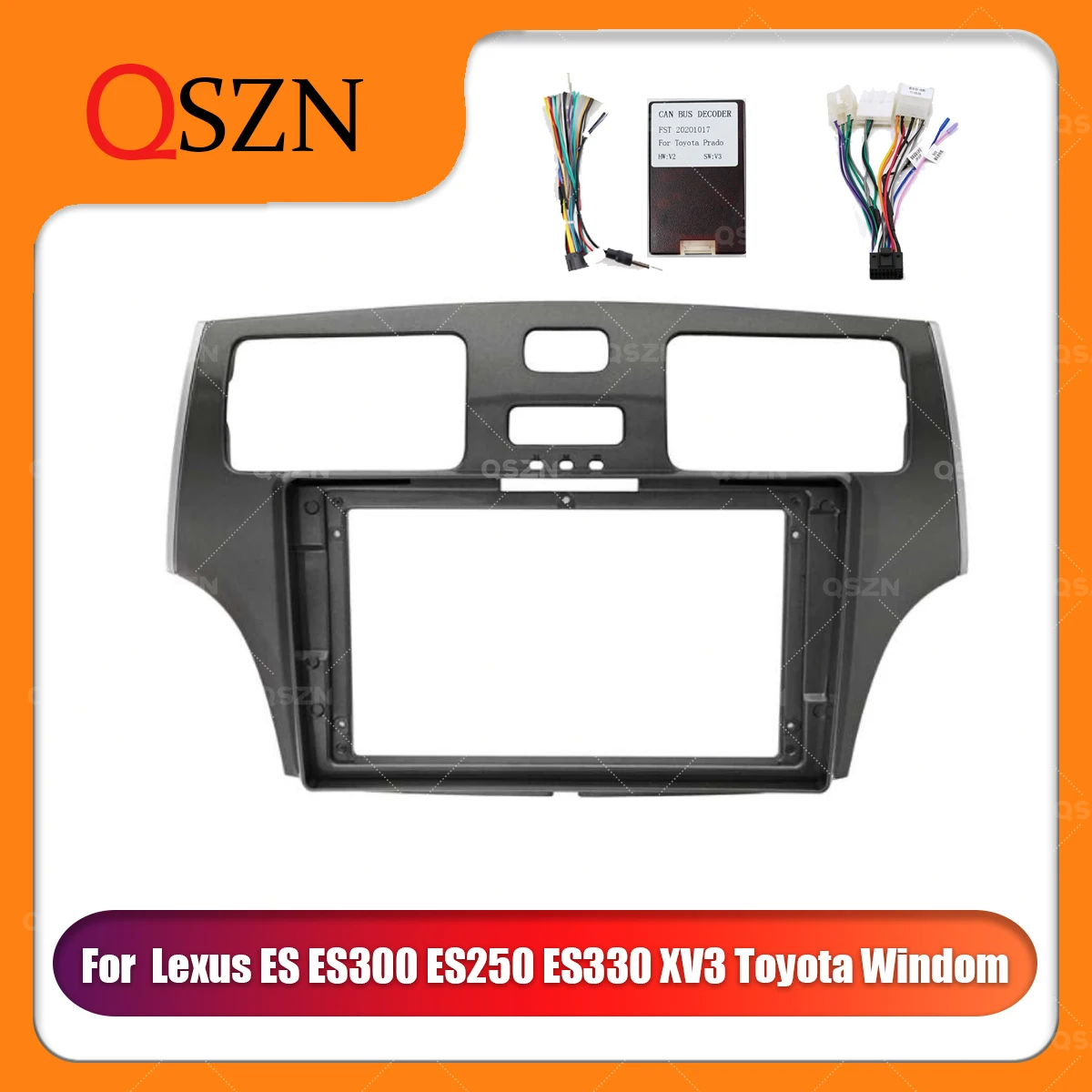 QSZN9inchCarFrameFasciaForLexusESES300ES250ES330XV3Toyota