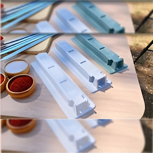 Bbq Szerszámok Nyárs Kebab Készítő Hús Gép Sajtógyártó Újrahasznosítható Műanyag Grill Konyha Kiegészítők - Image 3