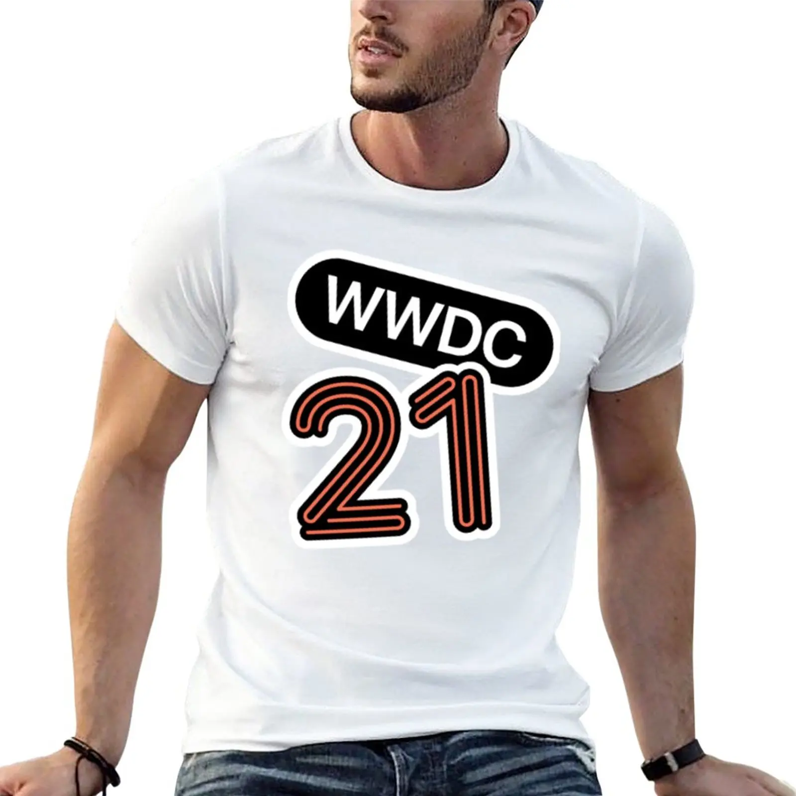 

WWDC 2021 T-Shirt new edition sweat shirts cute tops men clothings