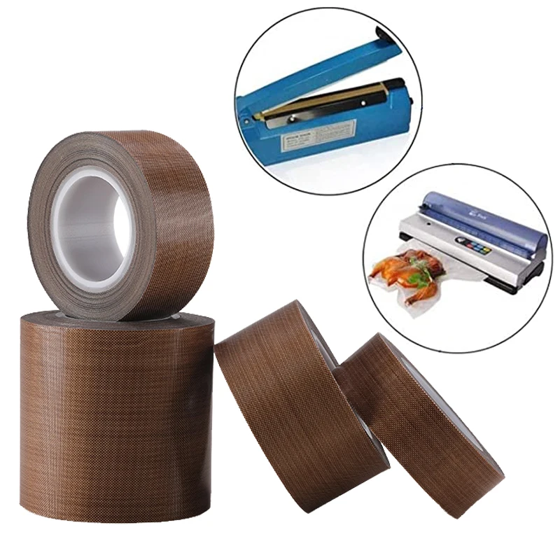 10M PTFE Tape High Temperature For Vacuum Sealer Machine Hand and