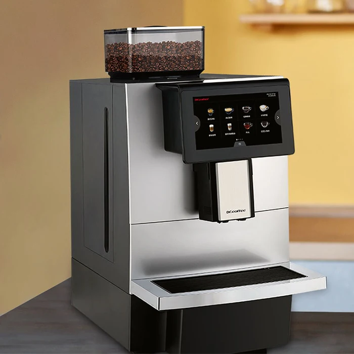 Dr. Coffee Minibar Bean to Cup Coffee Machine with Steam Wand and