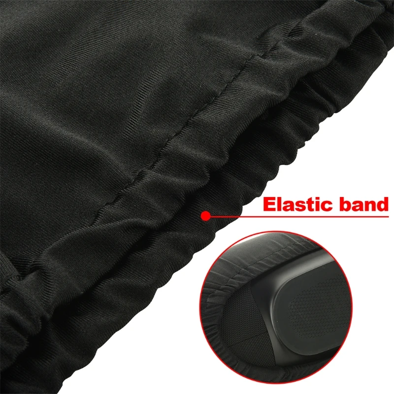 

Dust Cloth Protective Speaker Cover Outdoor Speaker Bag for Boombox Speaker Cloth Black Home Office Drop Shipping