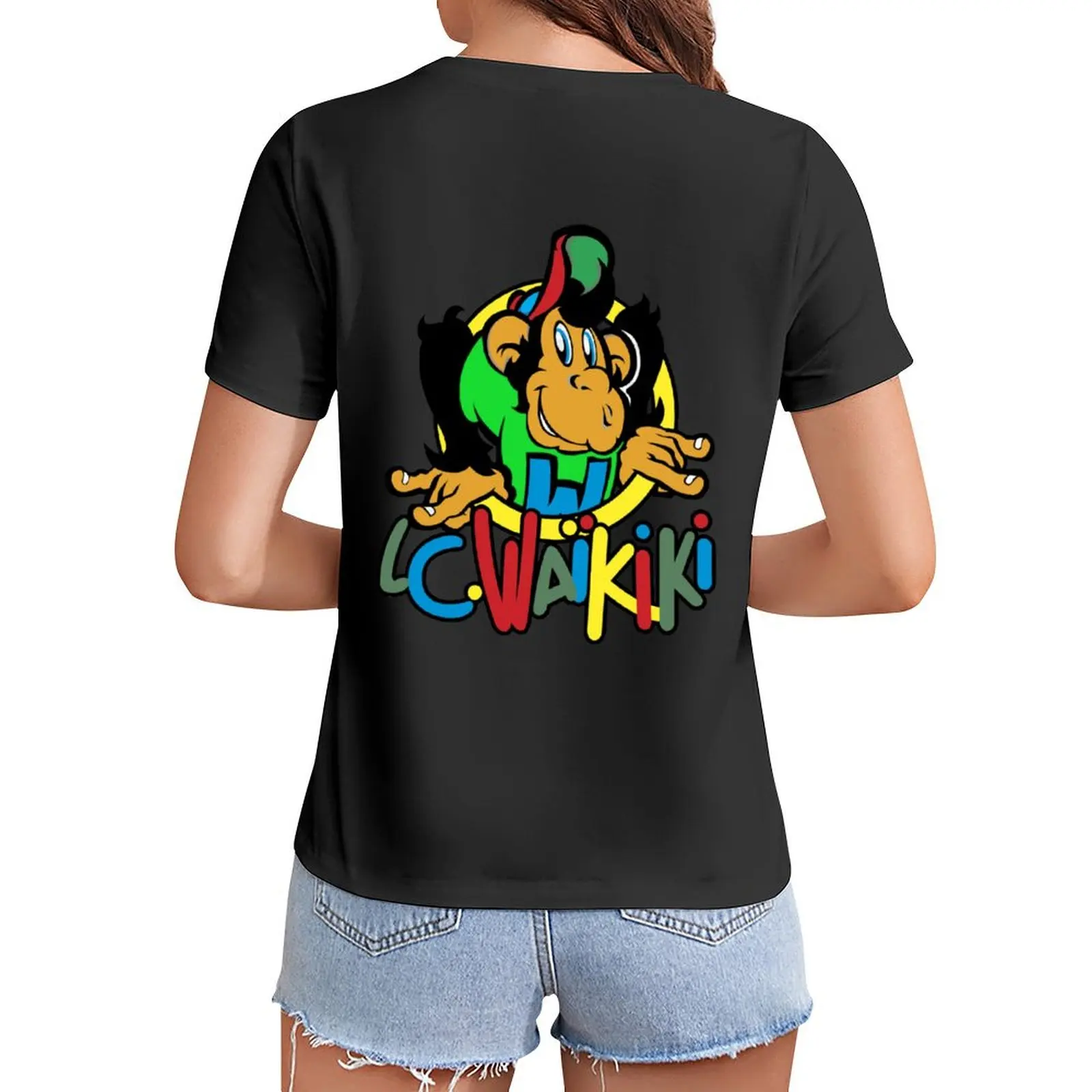 famous Waikiki T-Shirt animal print animal print shirt for girls tshirts woman