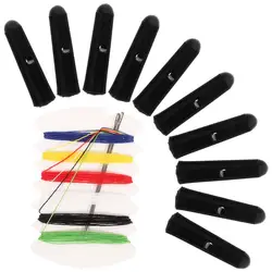 10pcs Foldable Umbrella Tail Beads Replacement Umbrella Tail Beads Metal Umbrella Bone Covers Sun Umbrella Tail Drops Parts