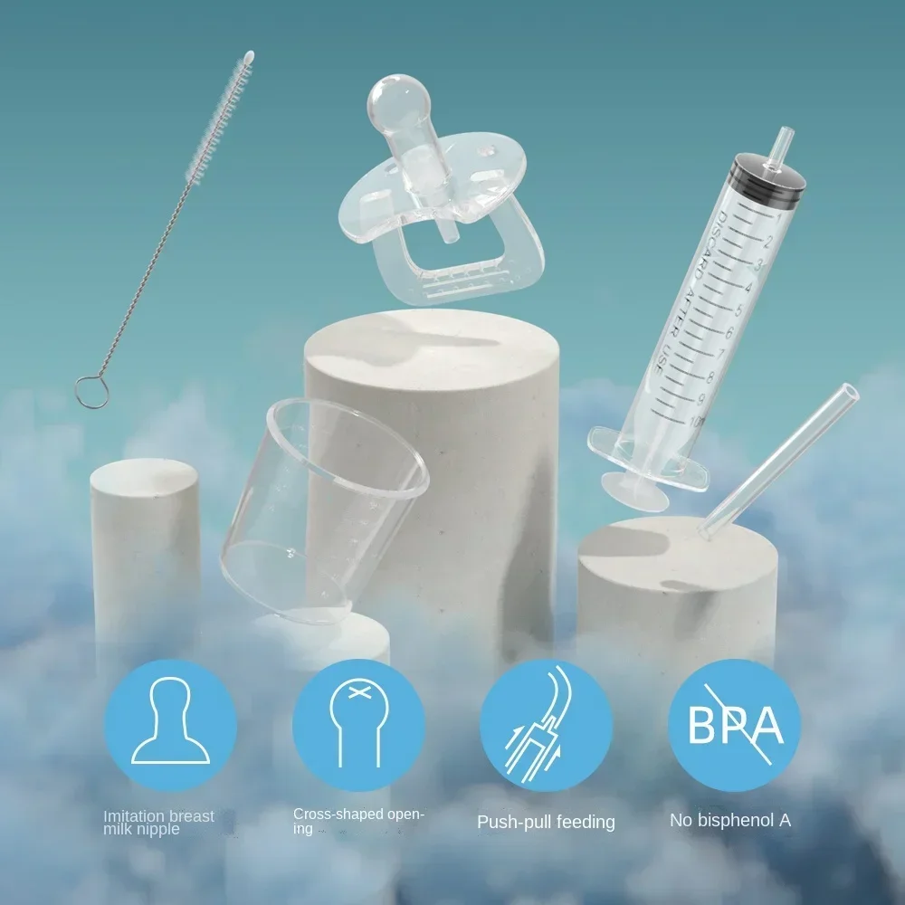 Baby Pacifier Medication Dispenser Needle Squeeze Medicine Dropper Dispenser Feeder Baby Care Newborn Accessories